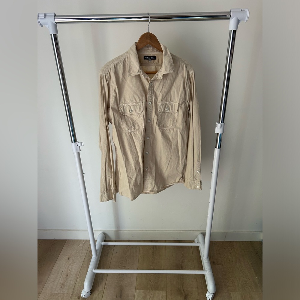 Alex Mill Khaki Long Sleeve‎ Top Size Large